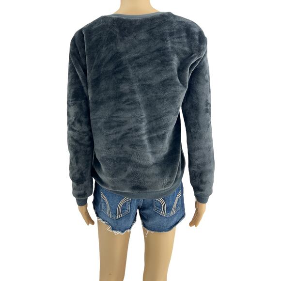 Star Wars Gray Velour Pullover Sweater Scifi Space Core S - Picture 4 of 8